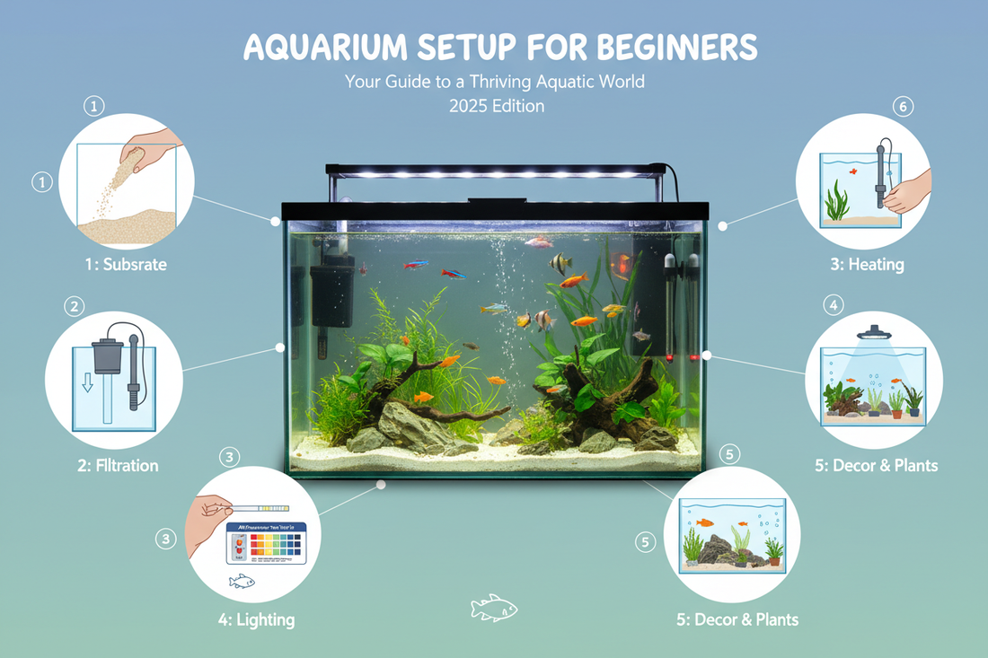 Aquarium Setup 101: A Step-by-Step Guide for First-Time Fish Keepers (2025 Edition)