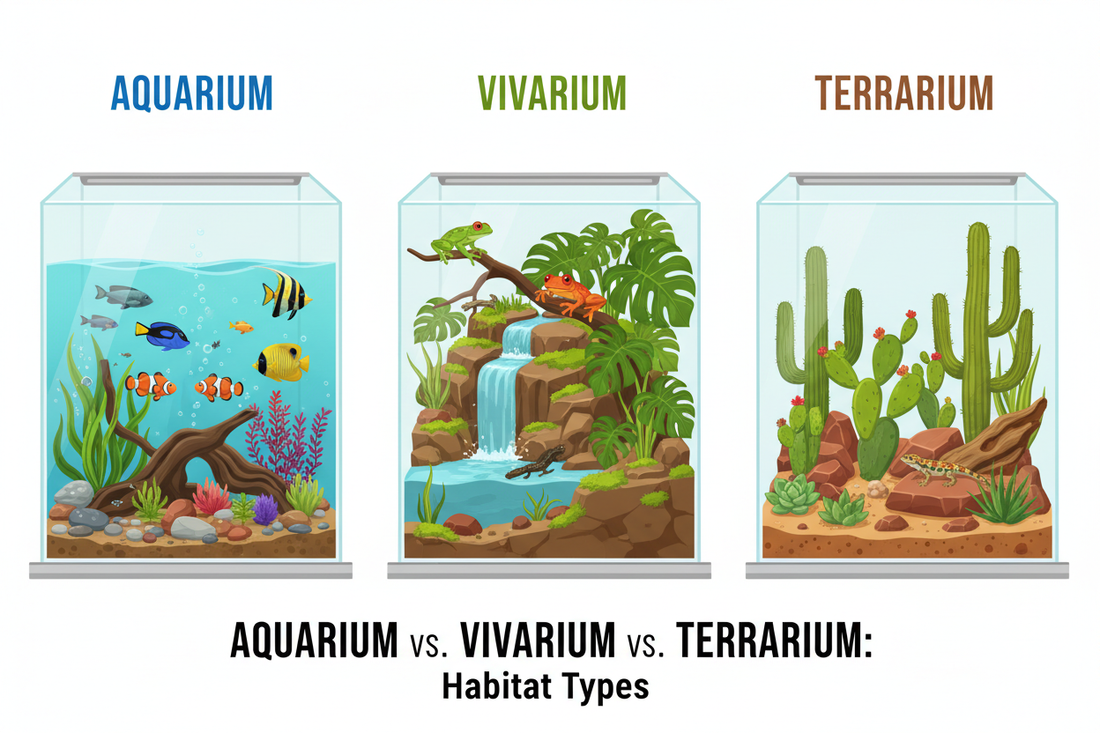 Aquarium vs. Vivarium vs. Terrarium: What’s the Difference & Which Is Right for You?