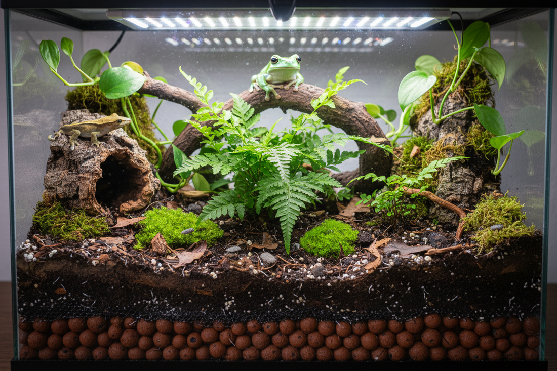 Bioactive Enclosures 101: How to Create a Self-Cleaning Ecosystem for Reptiles, Amphibians & Invertebrates