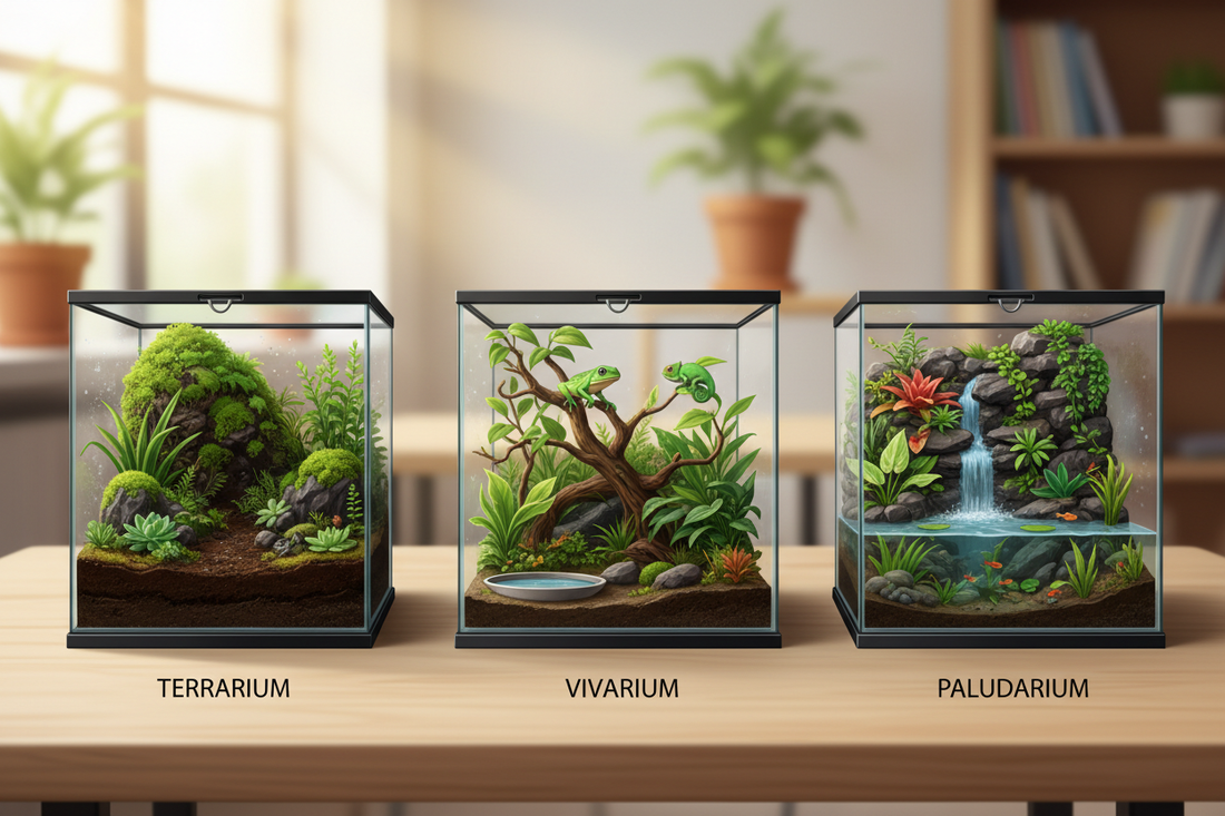 Terrarium vs. Vivarium vs. Paludarium: What’s the Difference & Which Is Right for You?