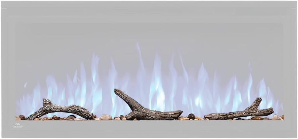 Driftwood Log Kit with Rocks for Entice™ 36/42 - NEF-DRAK42 - Realistic Driftwood Logs, Natural Looking Rocks, Easy Customization of Entice Electric Fireplace