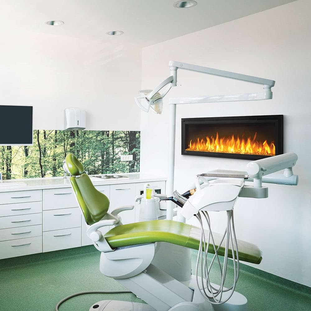 Driftwood Log Kit with Rocks for Entice™ 36/42 - NEF-DRAK42 - Realistic Driftwood Logs, Natural Looking Rocks, Easy Customization of Entice Electric Fireplace