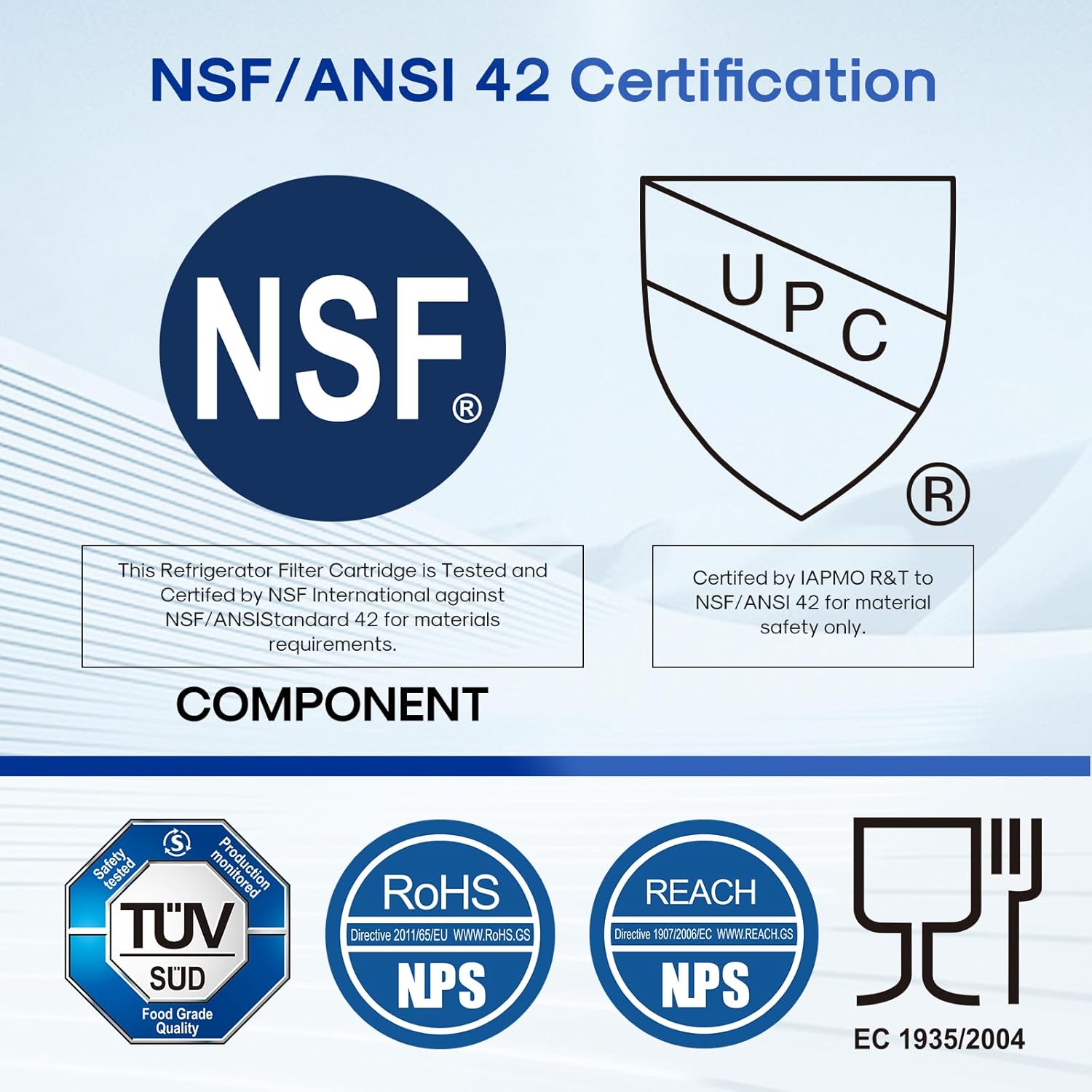 ICEPURE 1 Micron 2.5" x 10" Whole House CTO Carbon Sediment Water Filter Cartridge Compatible with DuPont WFPFC8002, WFPFC9001, SCWH-5, WHCF-WHWC, WHCF-WHWC, FXWTC, CBC-10, RO Unit, Pack of 3