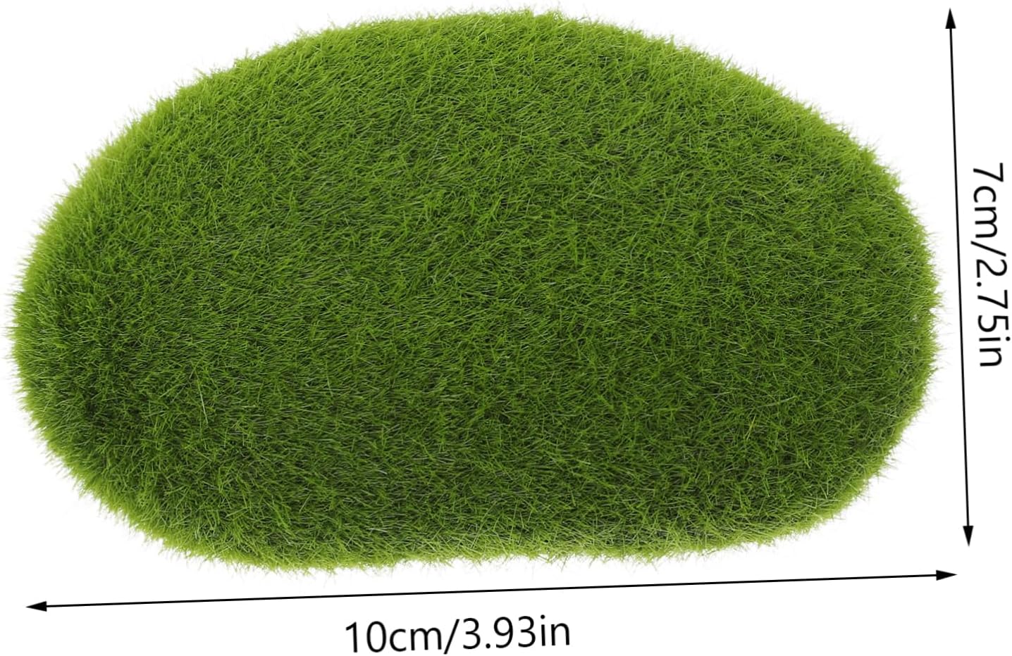 CORHAD 20pcs Realistic Artificial Mossy Stones Green Moss Rocks Rocks for Terrarium Moss Wall Decorative Balls DIY Micro Landscape